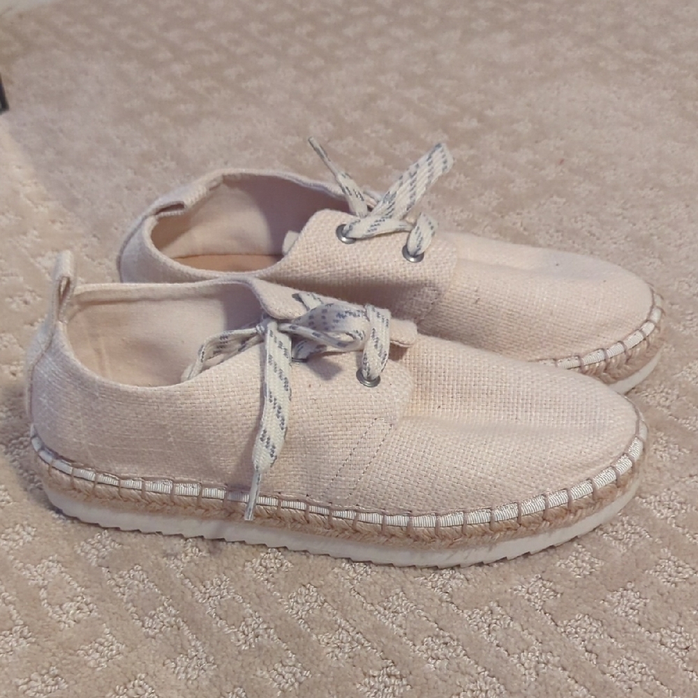 Casual Canvas Lace-Up Shoes